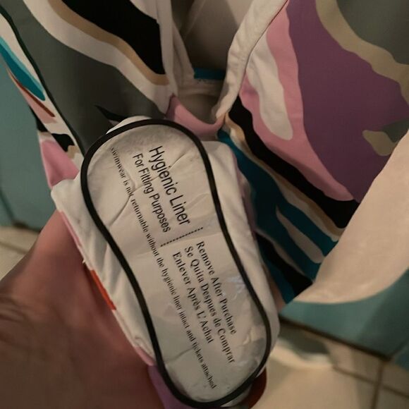 BCBG MaxAzria Zoey Plunge One piece bathing suit size 10 NWT - Picture 9 of 12